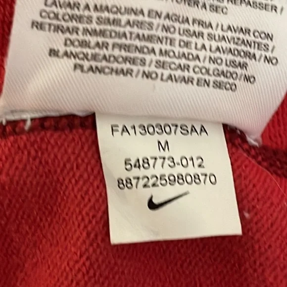 NIKE PRO HYPERWARM DRI-FIT 2 Tone Pullover Size Medium - Picture 9 of 9